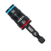 Klein Tools 32941M 2-in-1 impact flip socket, 10 mm and 12 mm, with storage shaft