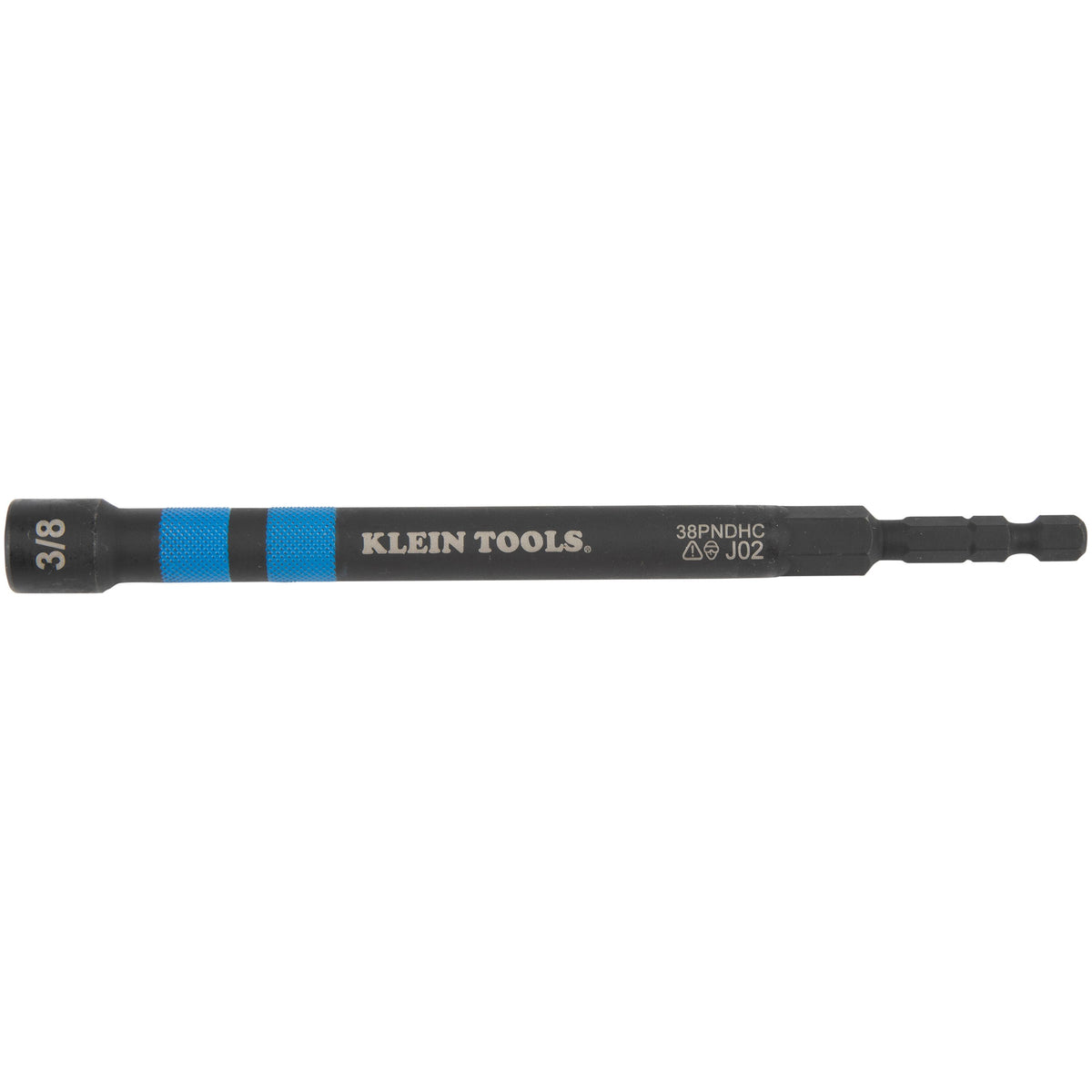 Klein hollow power nut driver shaft detail