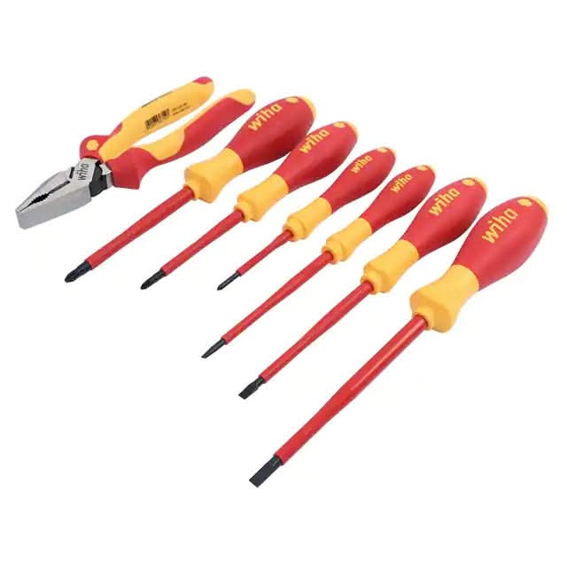 Wiha 32958 7-Piece Insulated Pliers & Screwdrivers Set