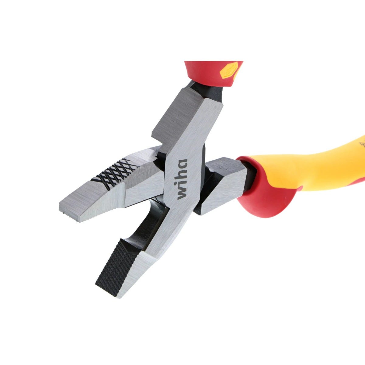 Wiha 32968 3-Piece Insulated Industrial Grip Pliers & Cutters Set