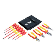 Wiha 32986 11-Piece Insulated Industrial Pliers and Screwdriver Set