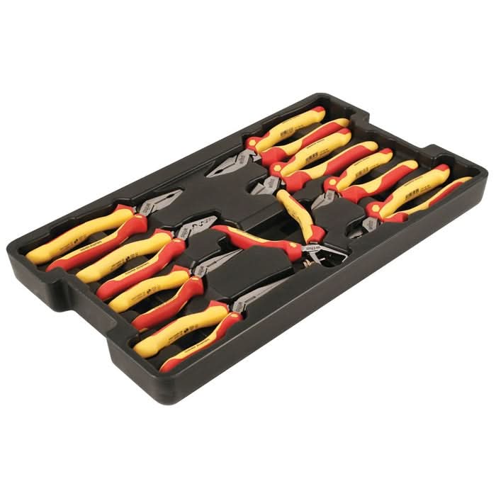 Wiha 32999 9-Piece Insulated Pliers-Cutters Set