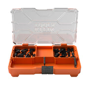 Klein Slim ProFlex Impact-Rated Bit Set, Phillips #2 and TORX #25, 20 Pieces 33001S