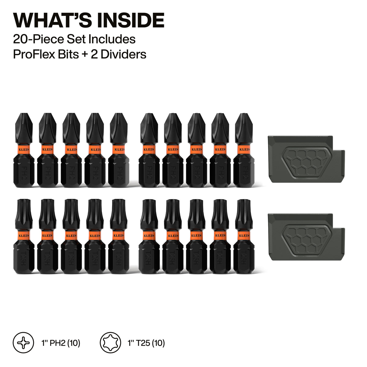 Klein 33001S bit set feature detail