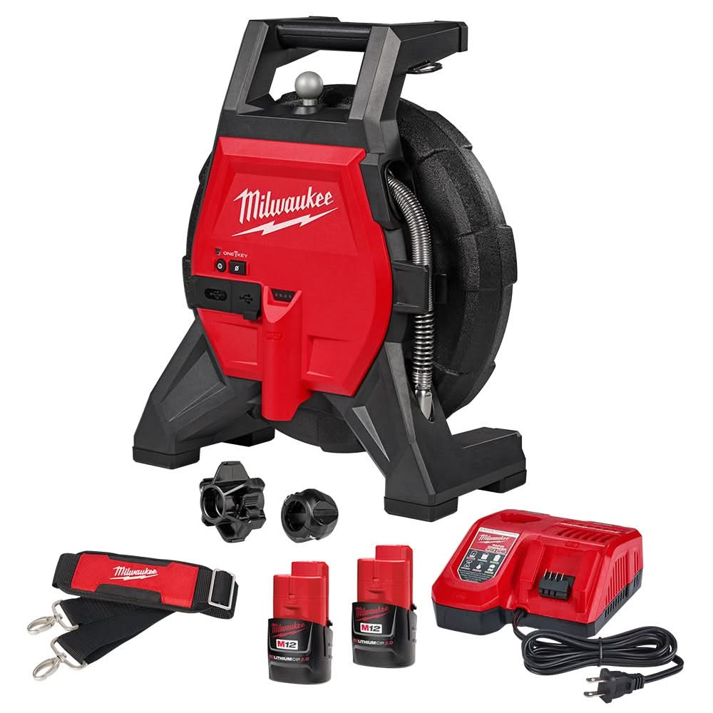 Milwaukee 3318-22A M12 65' Ultra Flex Compact Inspection Camera Kit