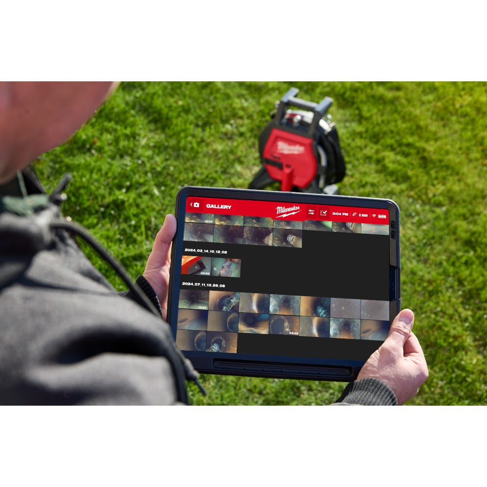 Milwaukee 3318-22B M12 85' High Flex Compact Inspection Camera Kit