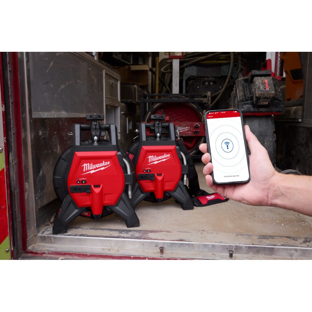 Milwaukee 3318-20 M12 Compact Drain Line Inspection Powered Base