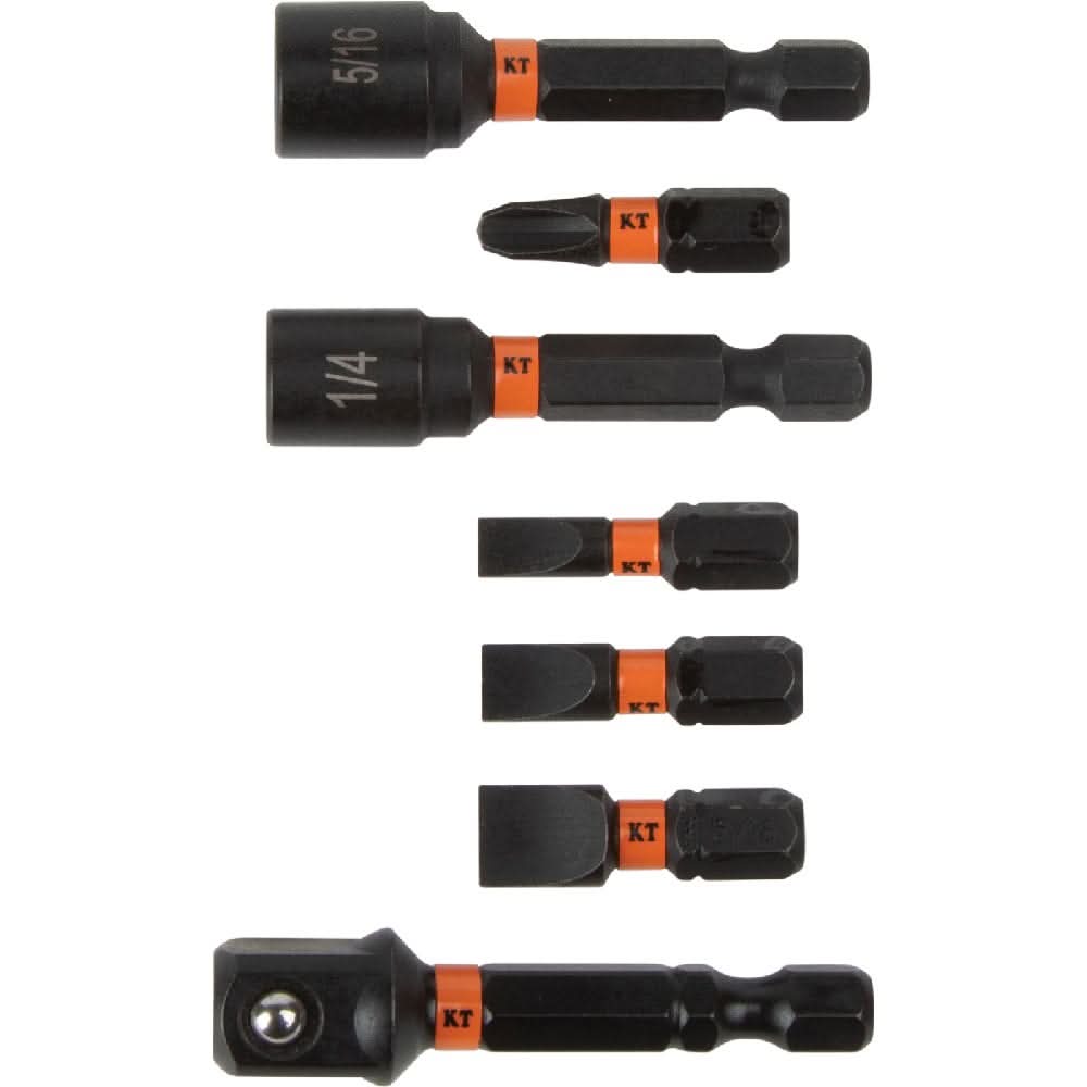 Klein Tools 33801 ProFlex Impact Driver Bit Set, 40-Piece