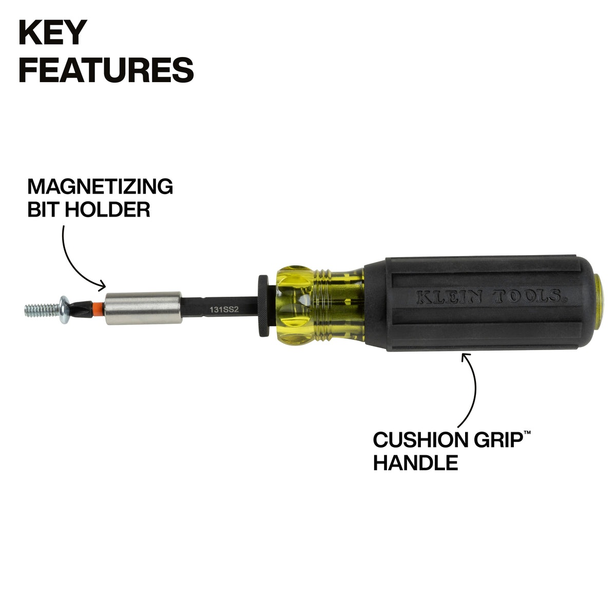Klein 33806 bit and socket set feature detail 2