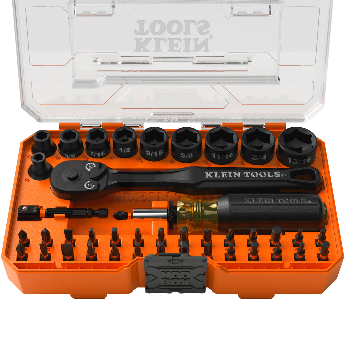 Klein ProFlex Impact Driver Bit and Socket Set, SAE 33806