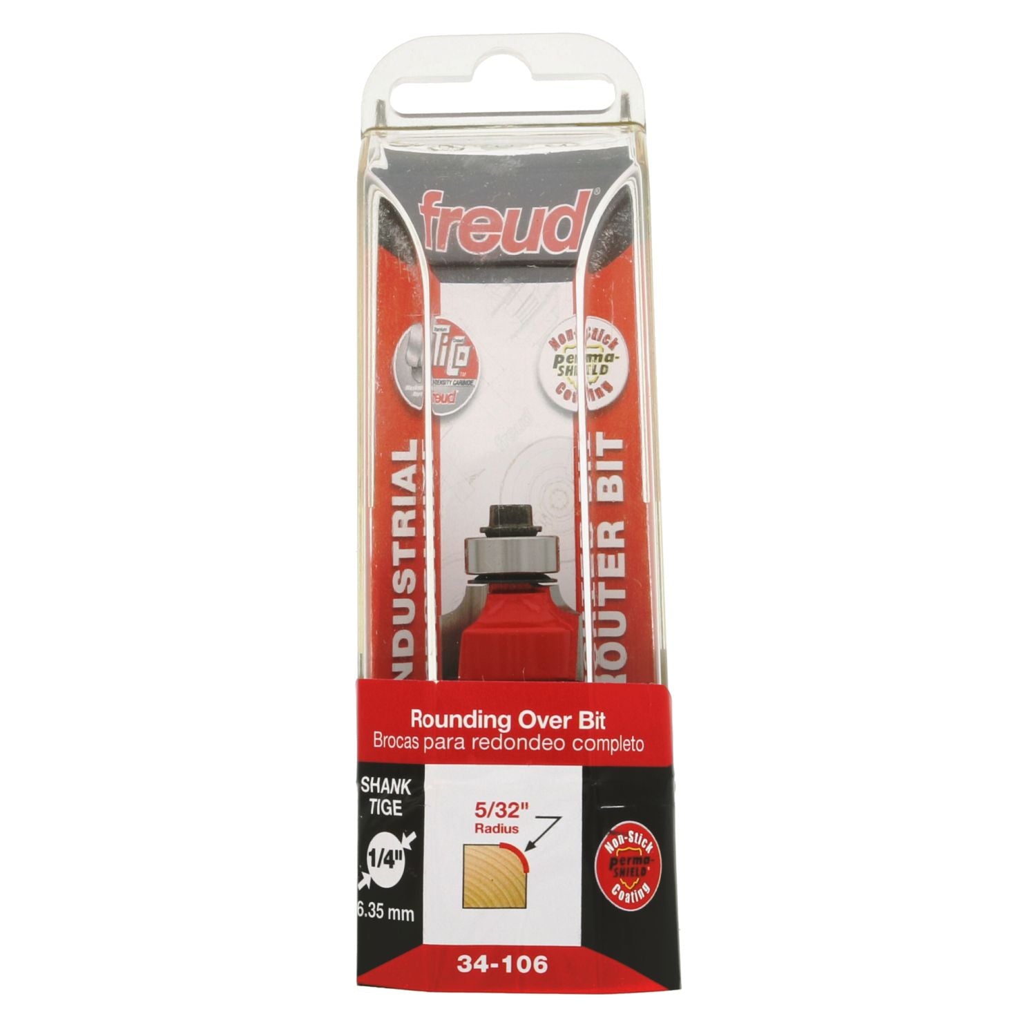 Freud 34-106 5/32-Inch Radius Rounding Over Router Bit – Tool Nut