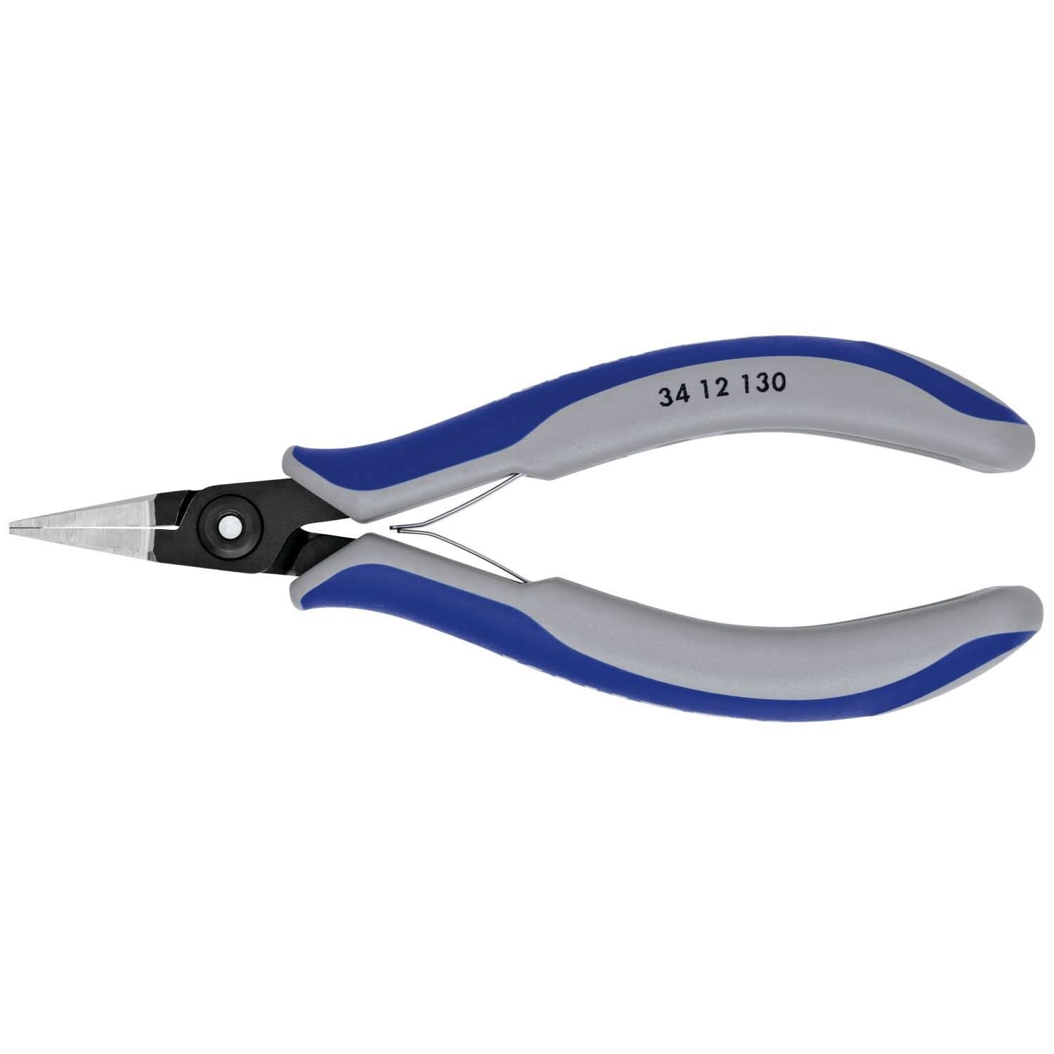 Knipex 34 12 130 Electronics Pliers-Flat Tips