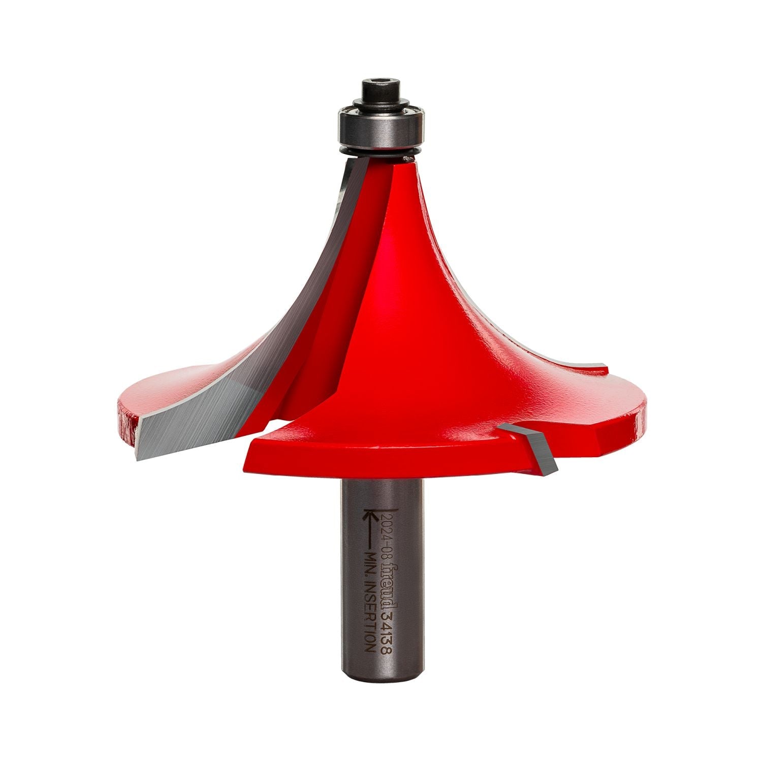 Freud 34-138 1-3/8-Inch Radius Rounding Over Router Bit (Quadra-Cut)
