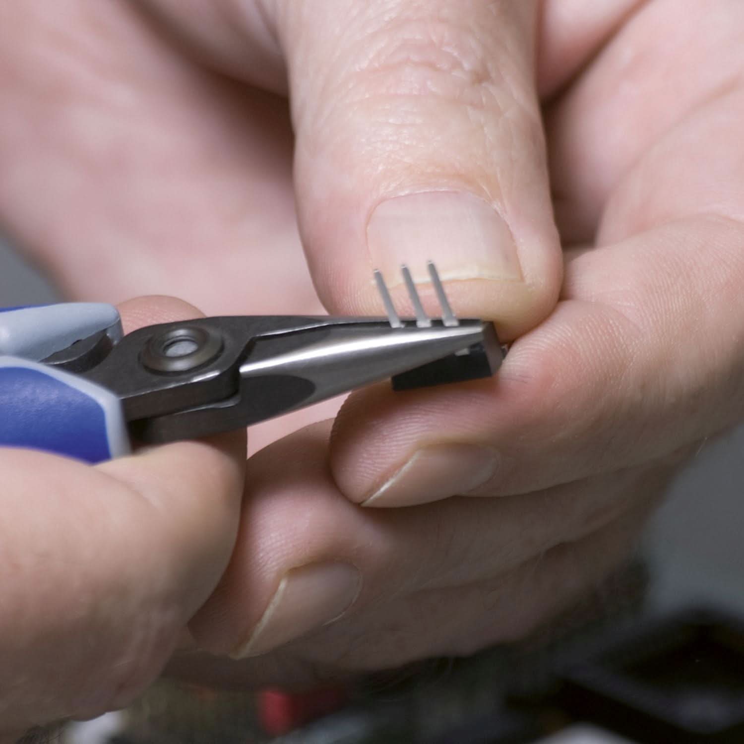 Knipex 34 22 130 Electronics Pliers-Half Round Tips