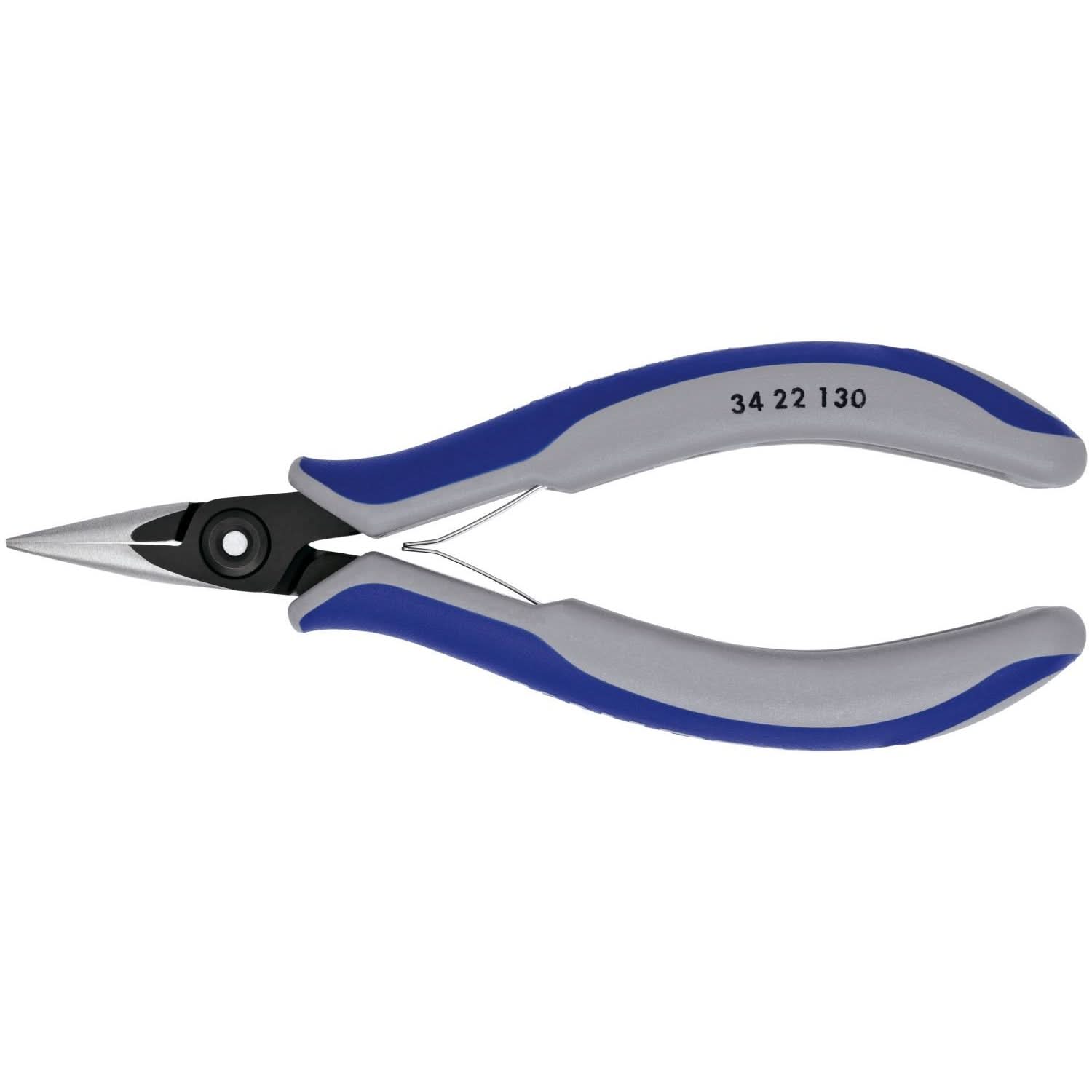 Knipex 34 22 130 Electronics Pliers-Half Round Tips