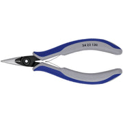Knipex 34 22 130 Electronics Pliers-Half Round Tips