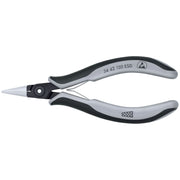 Knipex 34 42 130 ESD Electronics Pliers-Flat Wide Tips, ESD Handles