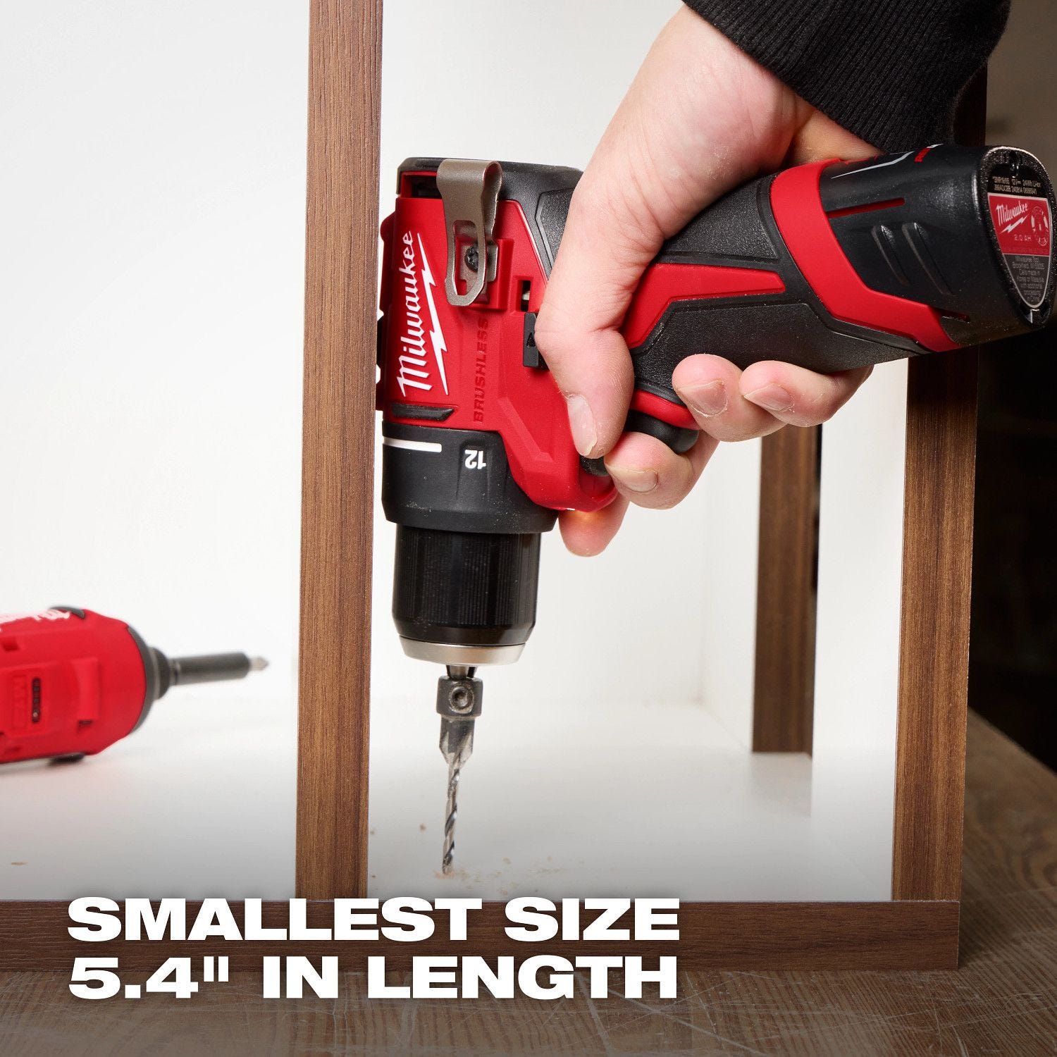 Milwaukee 3401-22 M12 Subcompact Brushless 3/8" Drill/Driver 2.0Ah Kit