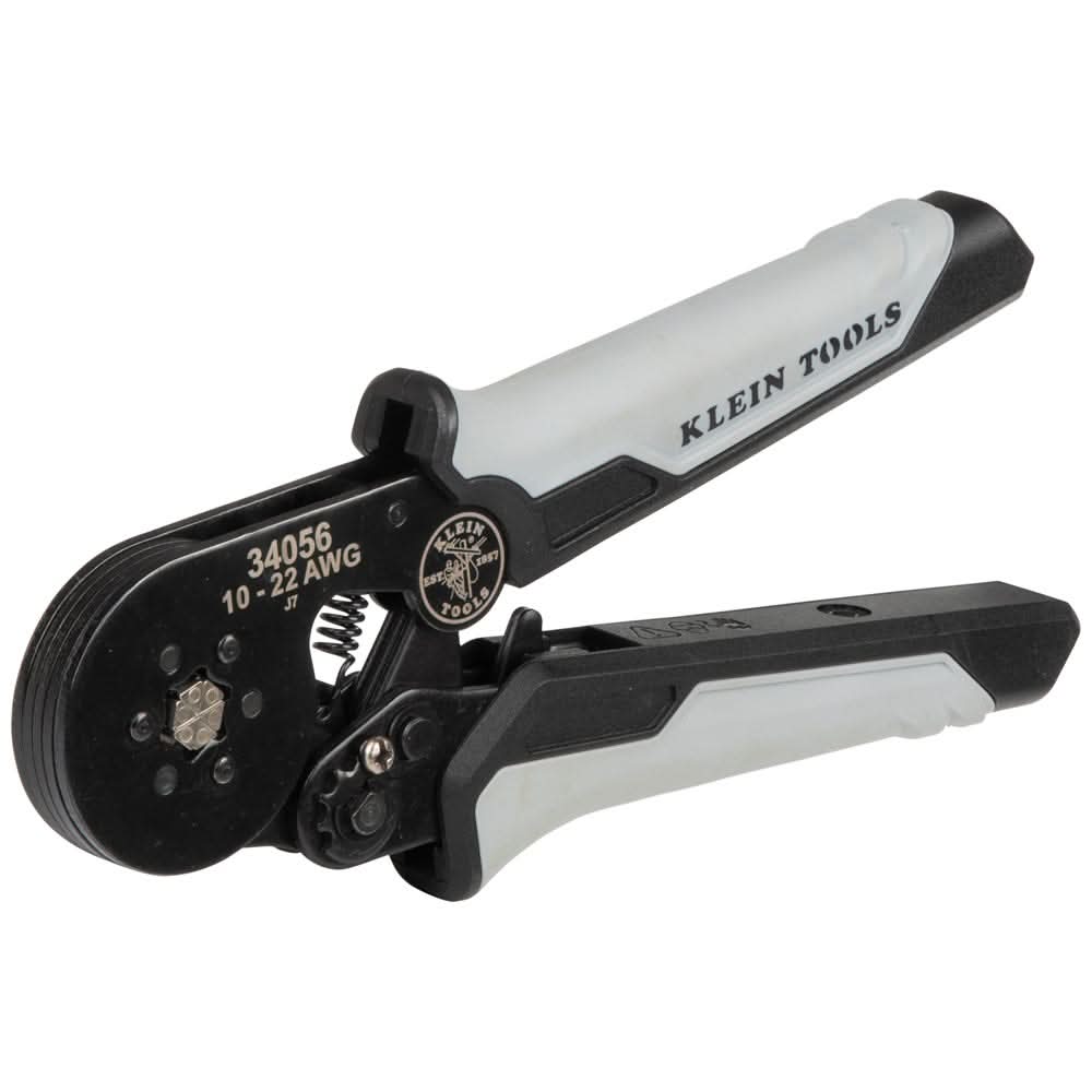 Klein Tools 34056 Ratcheting Ferrule Hex Crimper, 10 to 22 AWG