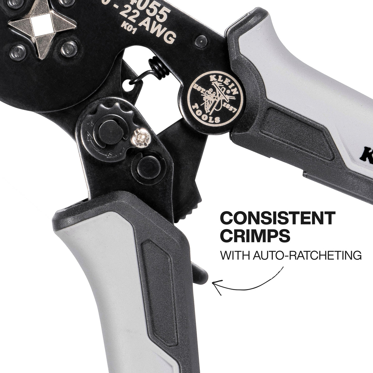 Klein 34060 ferrule crimper on stranded wire
