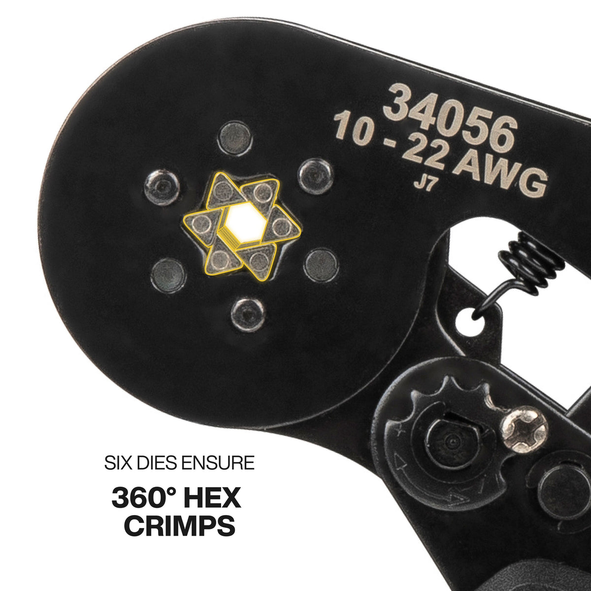 Klein 34061 crimper adjustment dial
