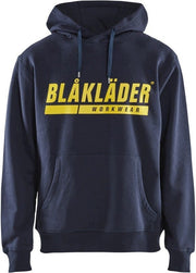 Blaklader 34471048 Hooded Sweatshirt with Print, Navy Blue