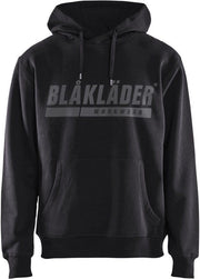 Blaklader 34471048 Hooded Sweatshirt with Print, Black