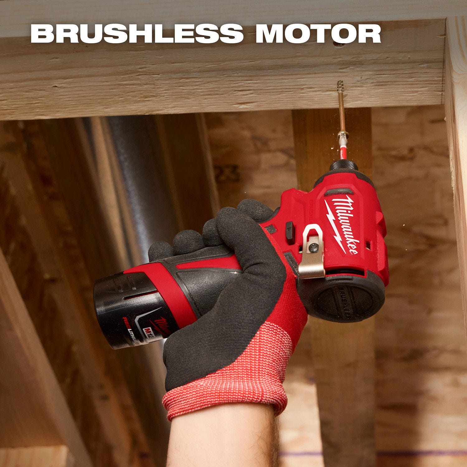 Milwaukee 3450-20 M12 Subcompact Brushless 1/4" Hex Impact Driver, Tool Only