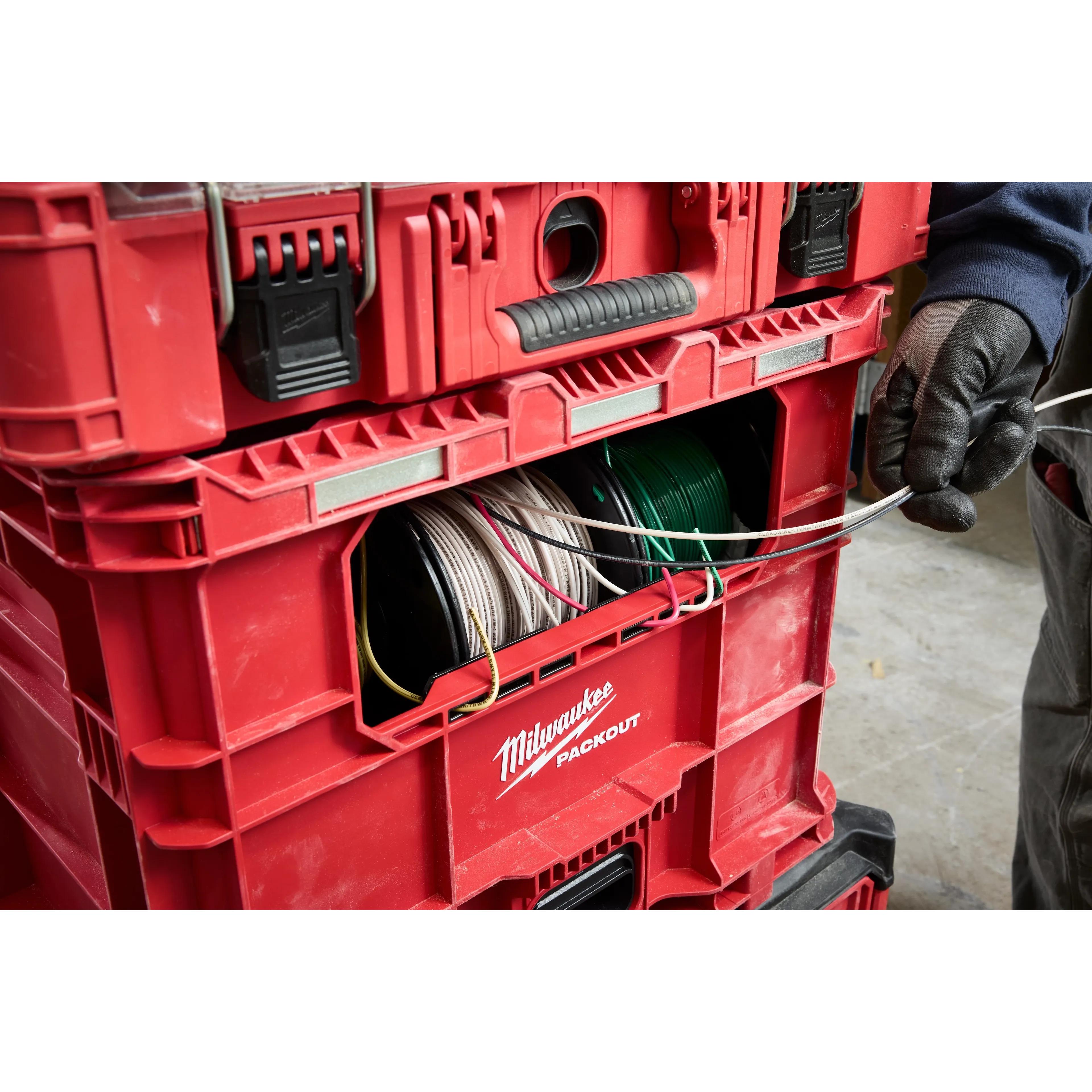 Milwaukee 48-22-8043 PACKOUT Wire Pulling XL Crate