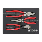 Wiha 34680 3-Piece Classic Grip Pliers & Cutters Set