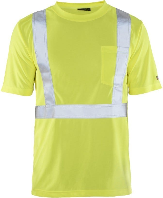 Blaklader 34861011 Hi-Vis T-Shirt, Yellow