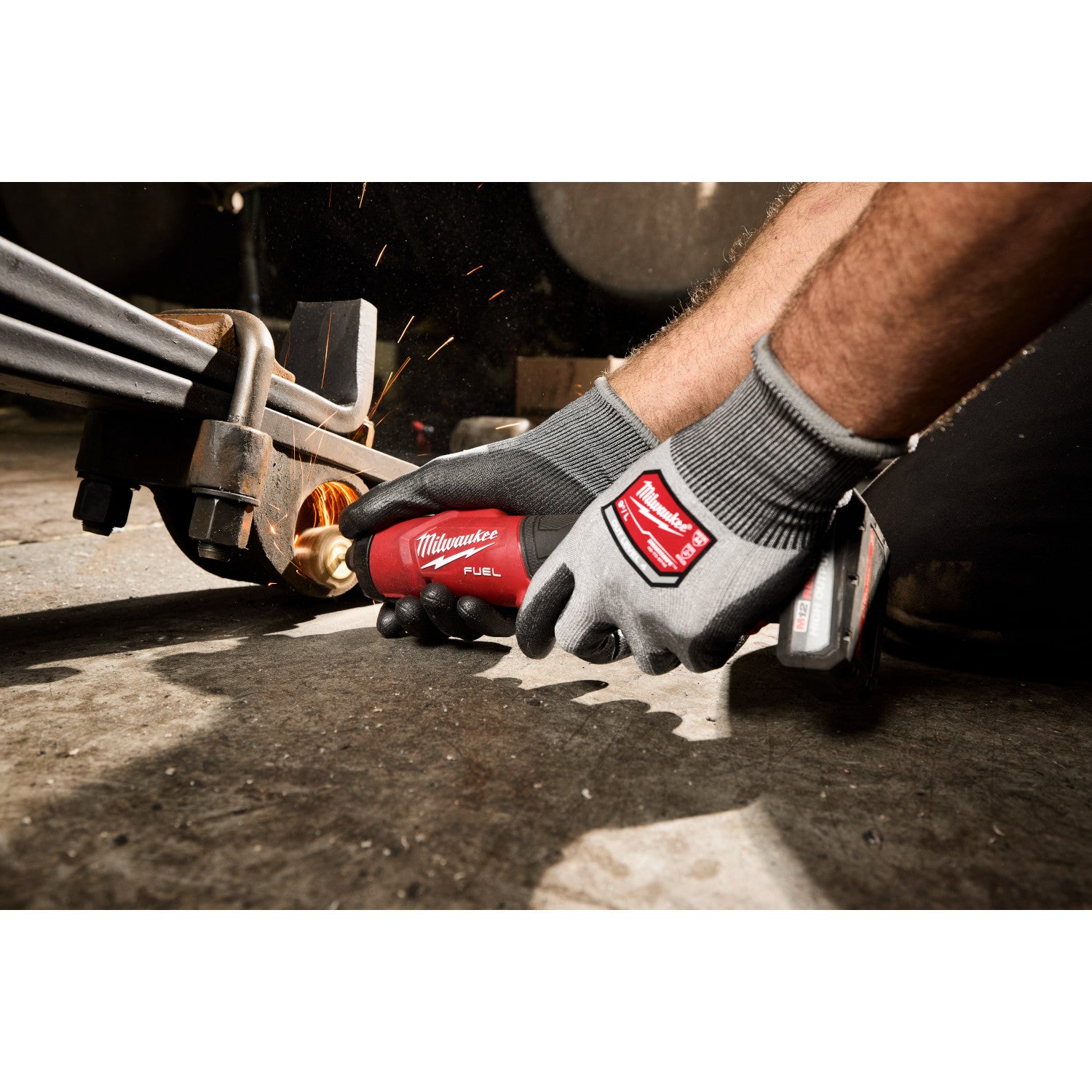 Milwaukee M12 FUEL 1/4-in. Straight Die Grinder 2.5Ah Kit (3486-22)
