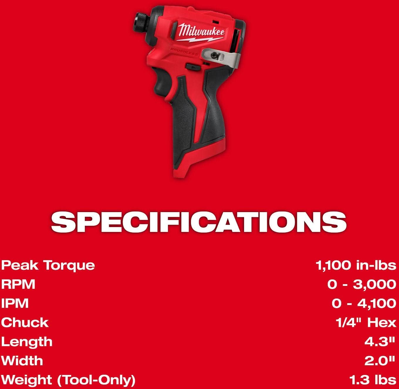 Milwaukee 3494-22 M12 Subcompact Brushless 2-Tool 2.0Ah Combo Kit