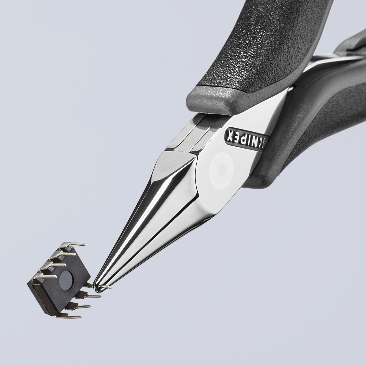 Knipex 35 22 115 ESD Electronics Pliers-Half Round Tips, ESD Handles