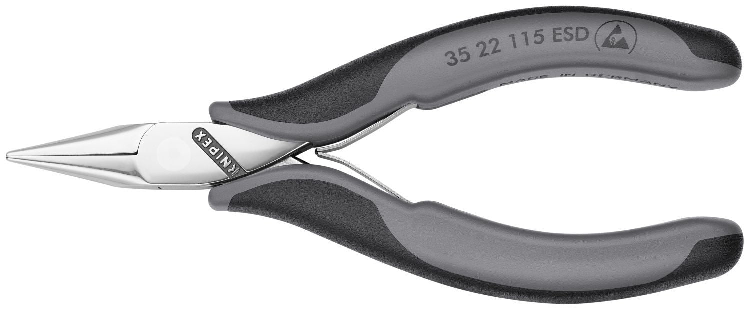 Knipex 35 22 115 Electronics Pliers-Half Round Tips