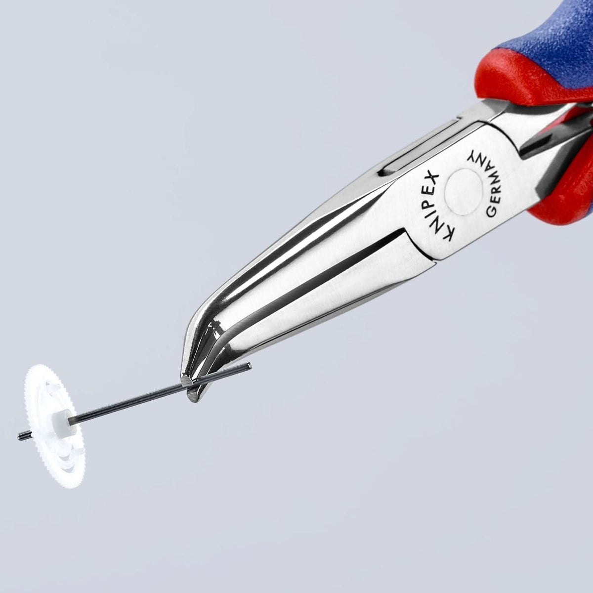Knipex 35 82 145 Electronics 45&deg; Angled Pliers-Half Round Tips