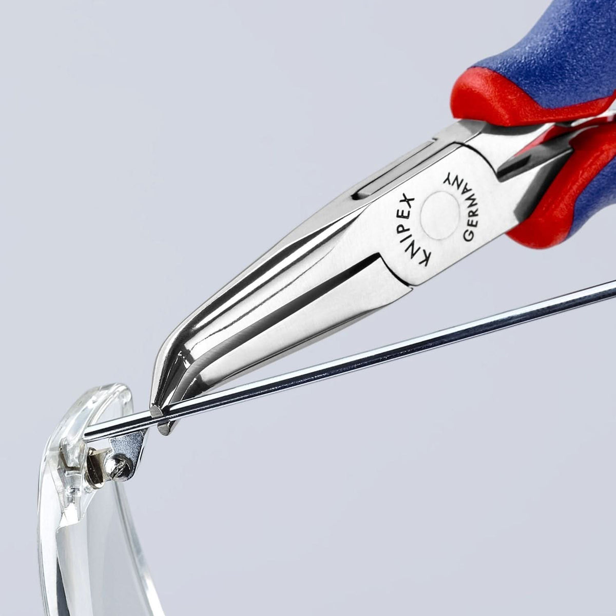 Knipex 35 82 145 Electronics 45&deg; Angled Pliers-Half Round Tips
