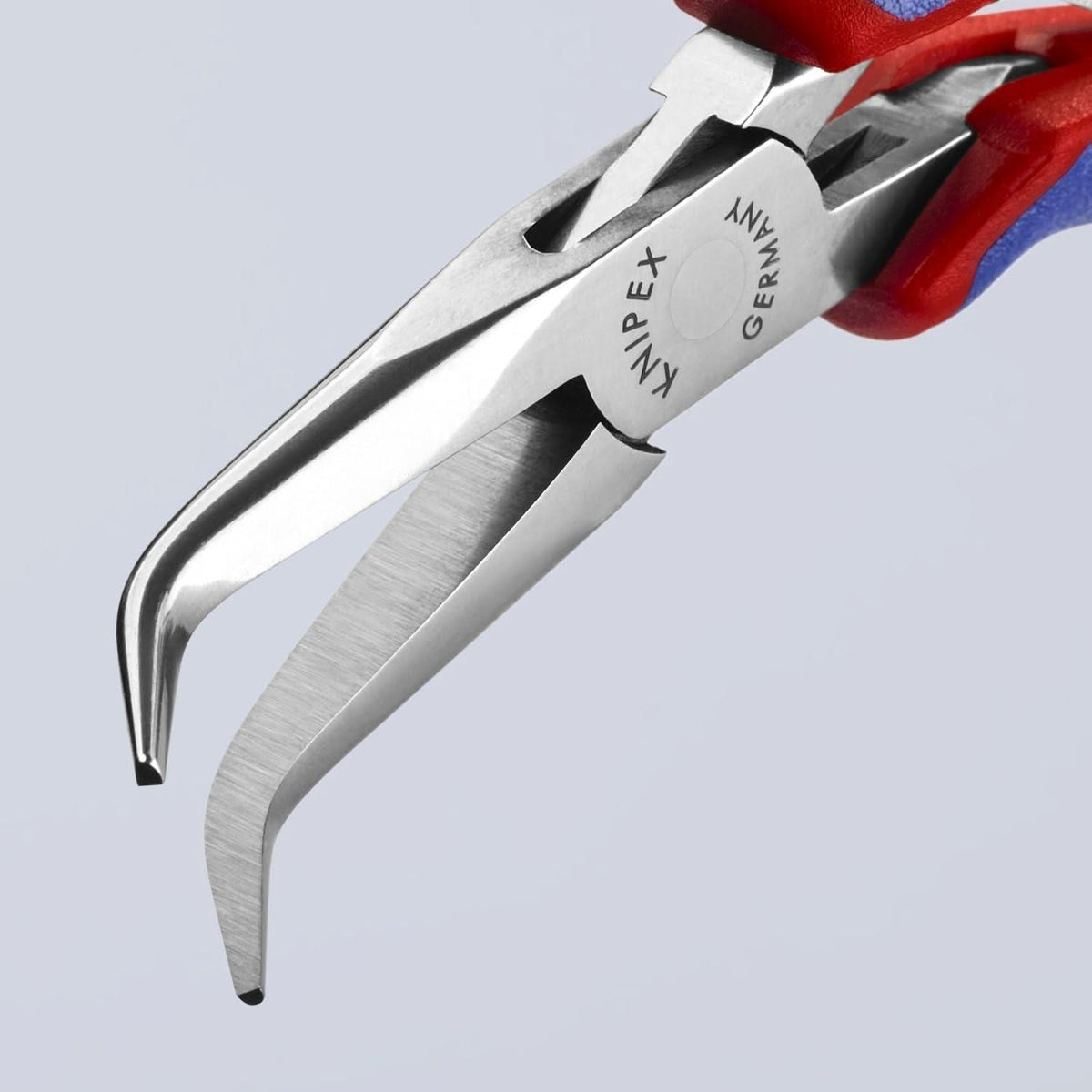 Knipex 35 82 145 Electronics 45&deg; Angled Pliers-Half Round Tips