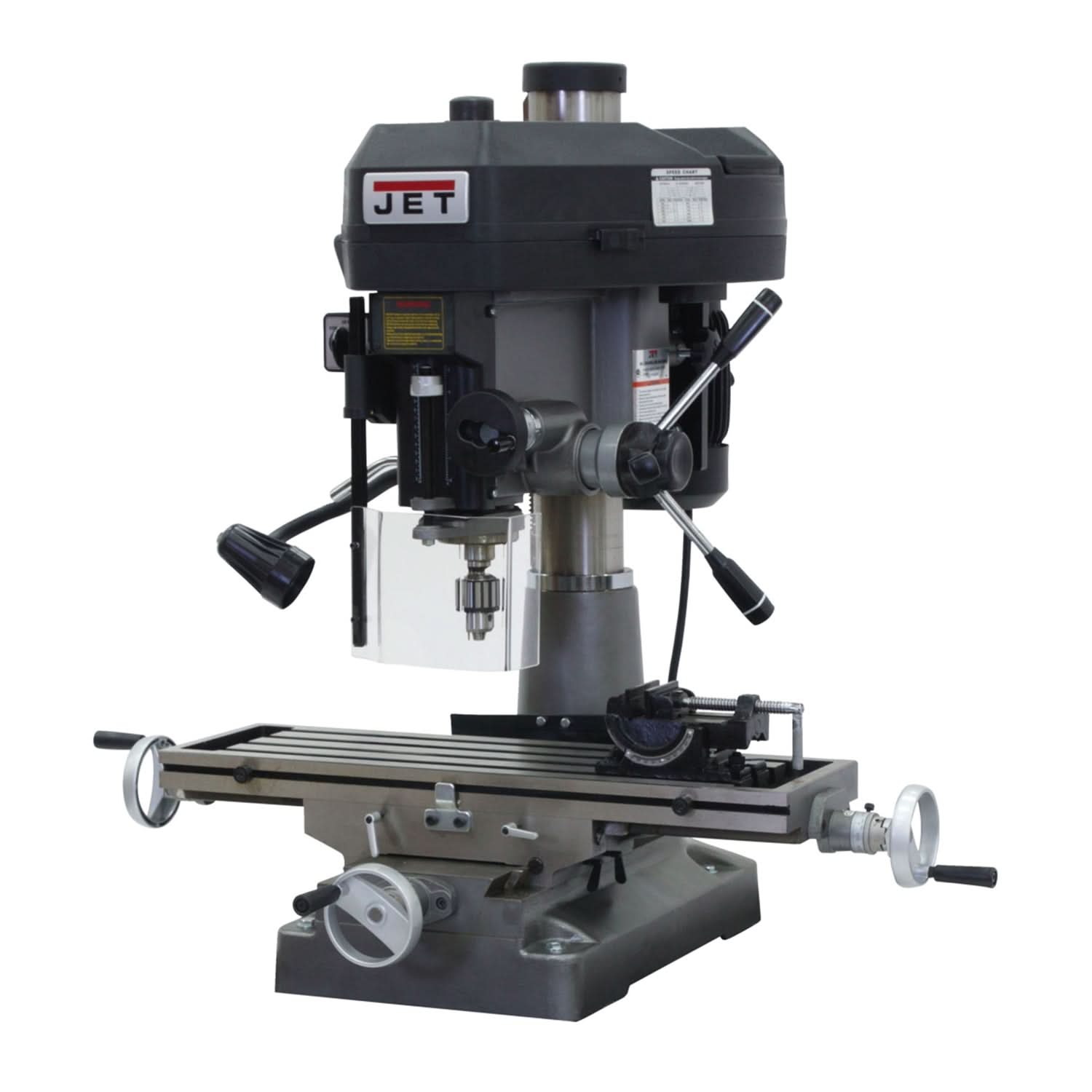 JET 350126 JMD-18 Mill/Drill With NEWALL DP700 DRO