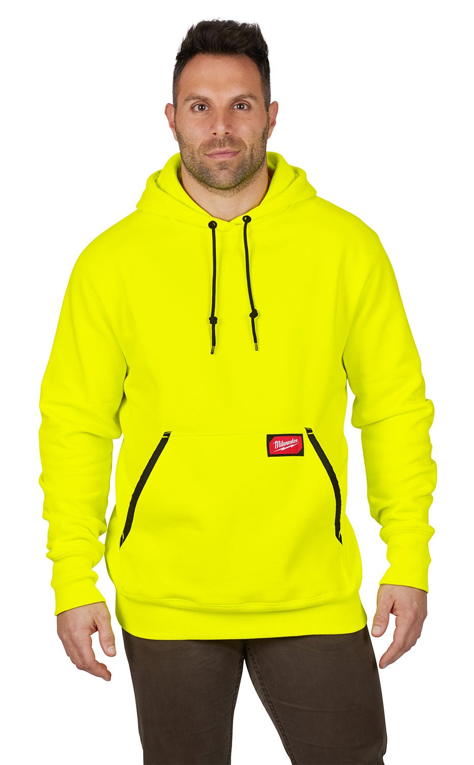 Milwaukee 350HV Hi-Vis Heavy Duty Pullover Hoodie