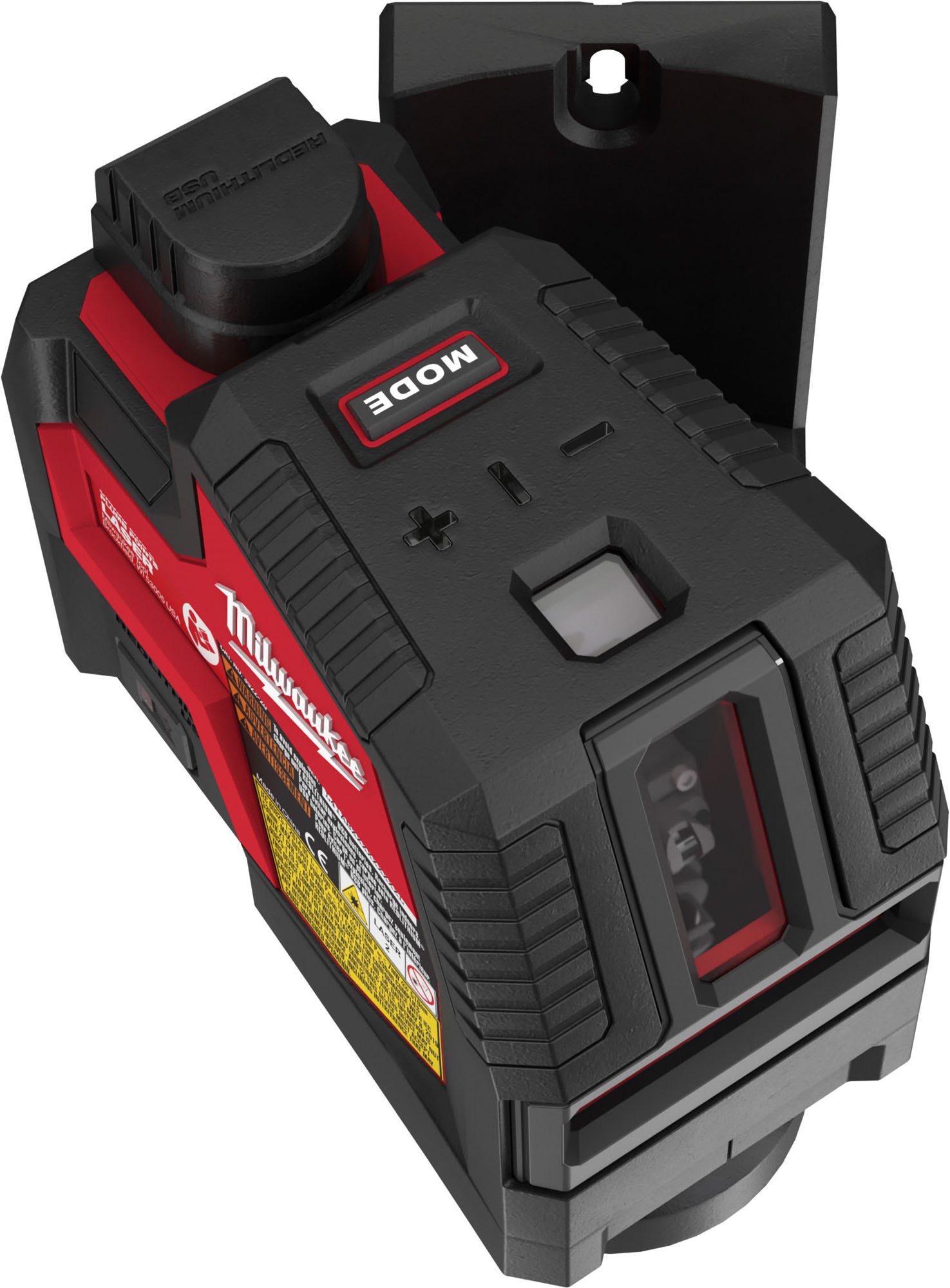 Milwaukee 3522-21 USB Rechargeable Green Cross Line & Plumb Points Laser