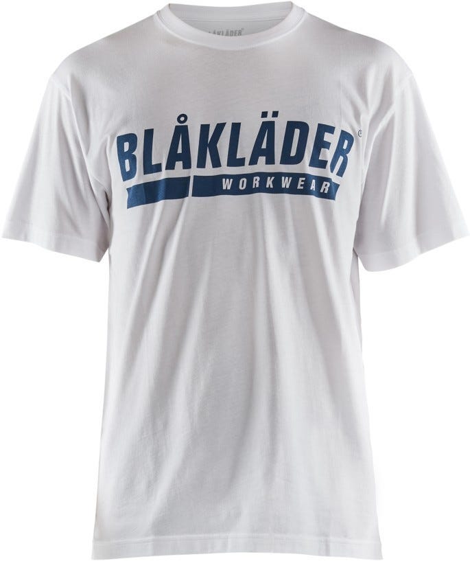 Blaklader 35551042 Short Sleeve T-Shirt with Logo, White