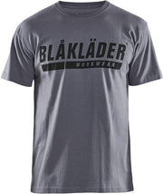 Blaklader 35551042 Short Sleeve T-Shirt with Logo, Grey