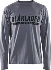 Blaklader 35571042 Long Sleeve T-Shirt with Print, Grey