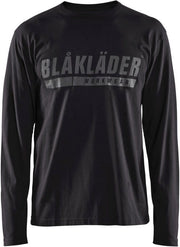 Blaklader 35571042 Long Sleeve T-Shirt with Print, Black