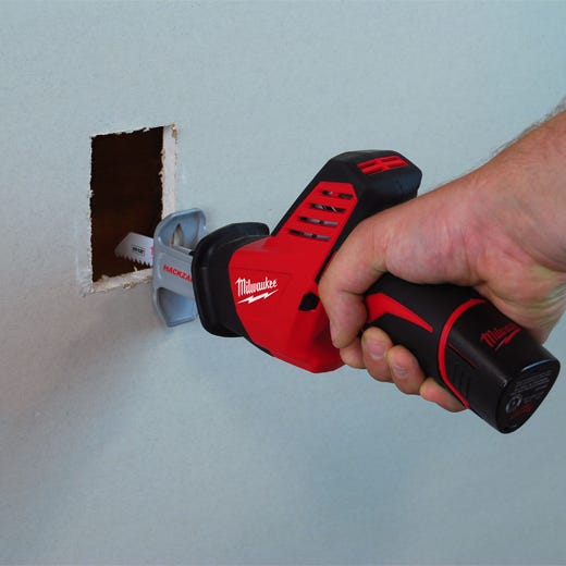 Milwaukee 2491-22 M12 Cordless Impact Driver + Recip Saw 2-Tool Combo Kit