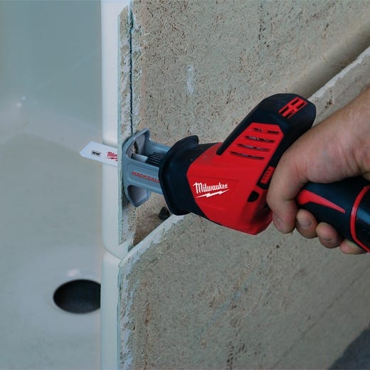 Milwaukee 2491-22 M12 Cordless Impact Driver + Recip Saw 2-Tool Combo Kit