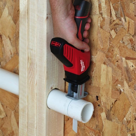 Milwaukee 2491-22 M12 Cordless Impact Driver + Recip Saw 2-Tool Combo Kit