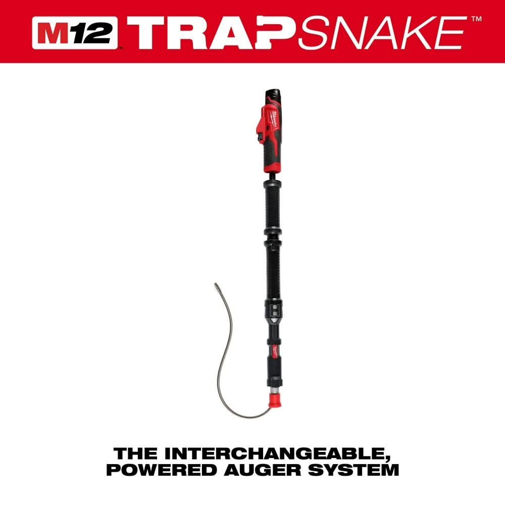 Milwaukee 3574-21 M12 TRAPSNAKE 4' Urinal Auger