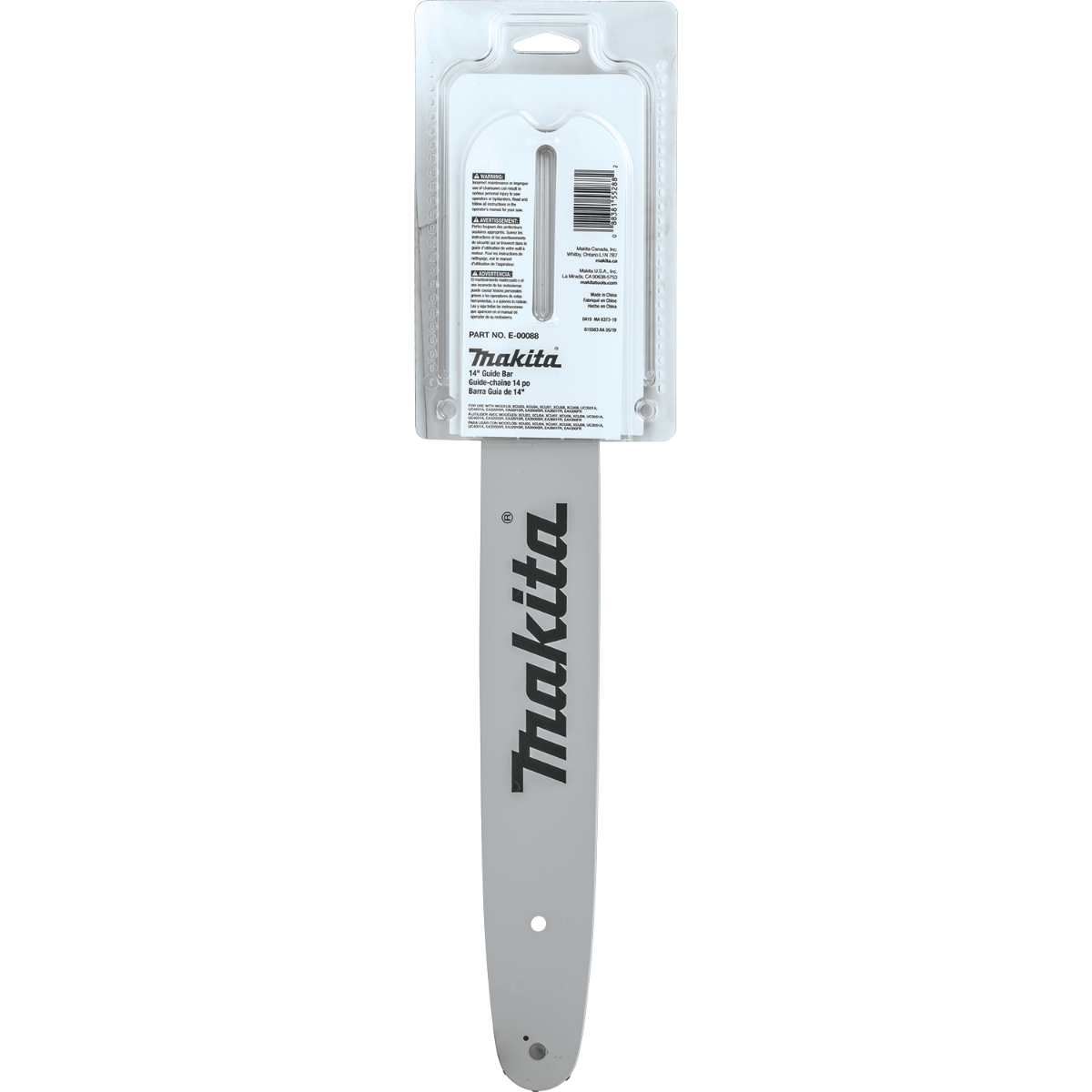 Makita E-00088 14-Inch Guide Bar, 3/8-Inch LP, .050-Inch